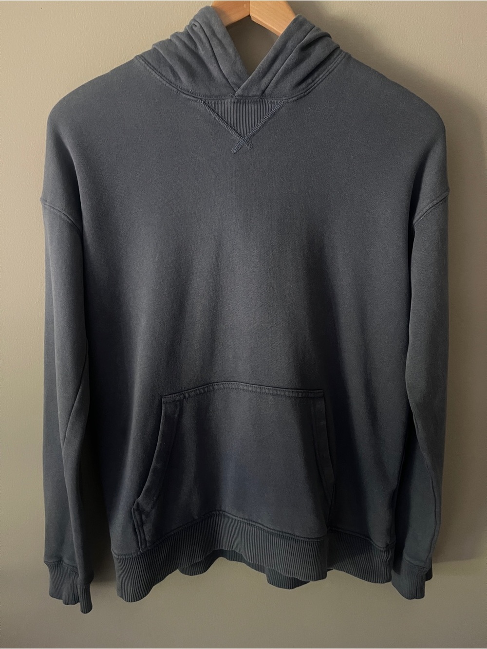 Abercrombie & Fitch Kids Charcoal Gray Pullover Hoodie